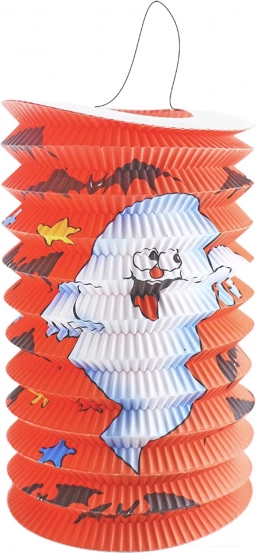 Halloweenowy lampion duch 15 cm