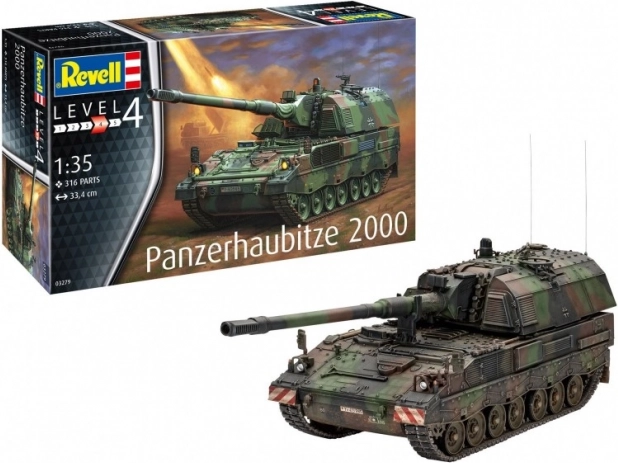 Model czołgu Panzerhaubitze 2000