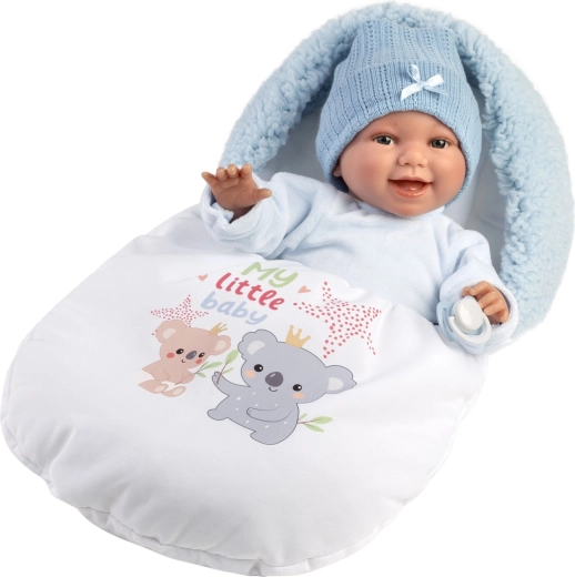 Llorens realistyczna lalka bobas z dźwiękiem New Born 38 cm