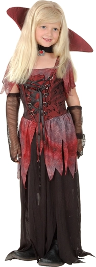 Dziecięcy kostium wampirki 130–140 cm