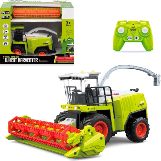 RC kombajn 1:24 ze światłem i dźwiękiem