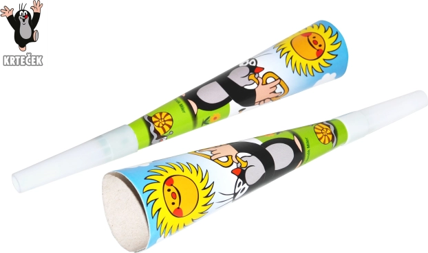 Trąbki imprezowe Krecik i przyjaciele 20 cm (6 szt.)