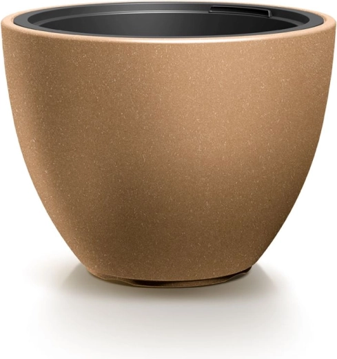 Donica z wkładem HEOS Eco Wood 39,5 cm naturo