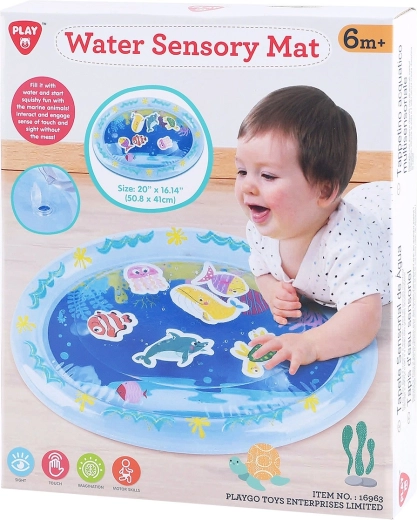 Playgo wodna mata sensoryczna dla niemowląt