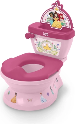 Bright Starts Disney Princess dziecięca toaleta z dźwiękiem My Size Potty 2w1