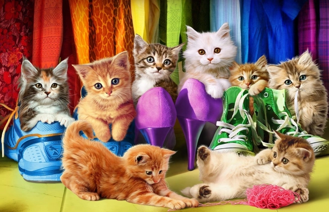 Puzzle EUROGRAPHICS Kocia duma 1000 elementów