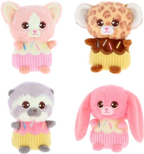 Pachnące pluszowe babeczki KEEL 16 cm – 4 rodzaje