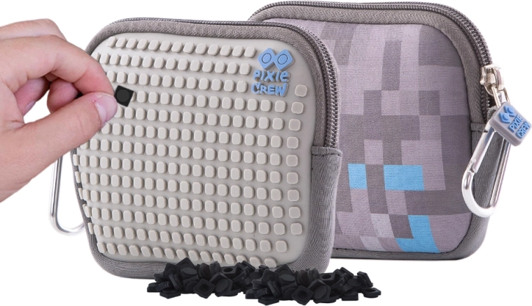Pixie Crew uniwersalne etui szaro-niebieskie