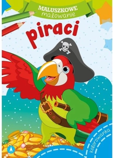 Maluszkowe kolorowanie Piraci
