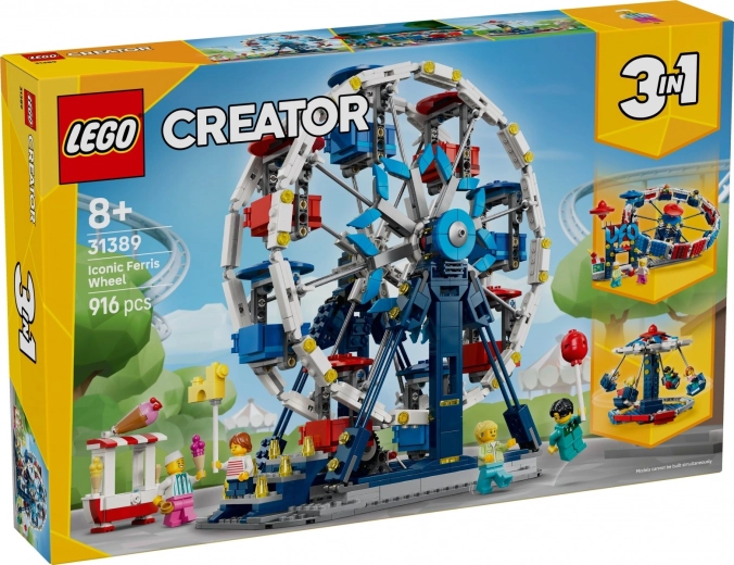 LEGO Creator 3 w 1 ikoniczny diabelski młyn