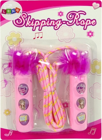 Skakanka Księżniczki Różowy Plusz