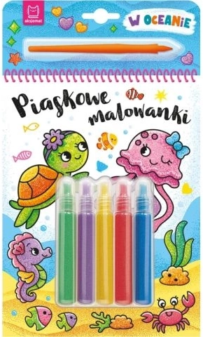 Malowanie piaskiem W oceanie