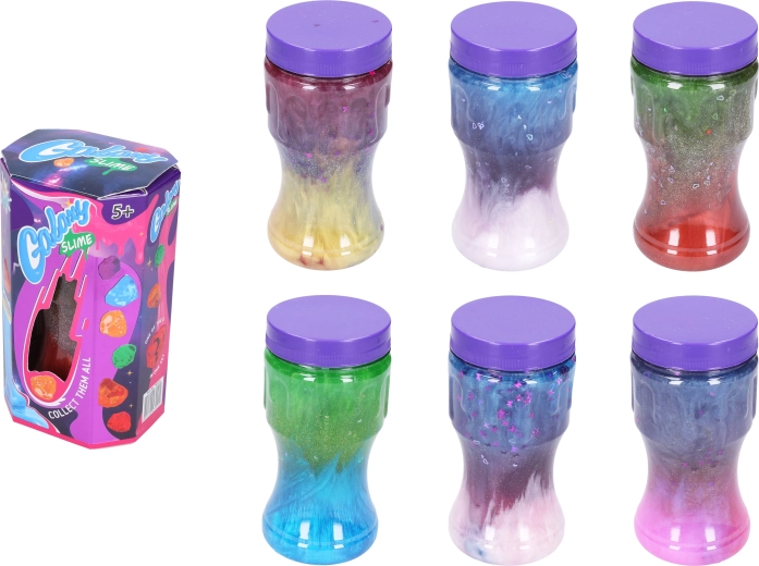 Plastyczna galaktyczna masa ze brokatem 400 ml