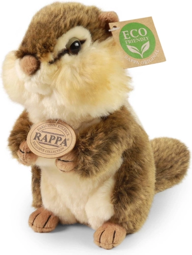 Rappa Pluszowy stojący wiewiórek ECO-FRIENDLY 20 cm