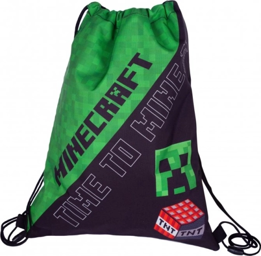 Worek na kapcie Minecraft Time to Mine