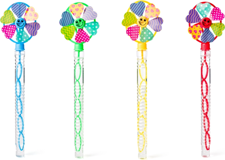 Rurka do baniek mydlanych z wiatraczkiem WOOBLY BOOBLY