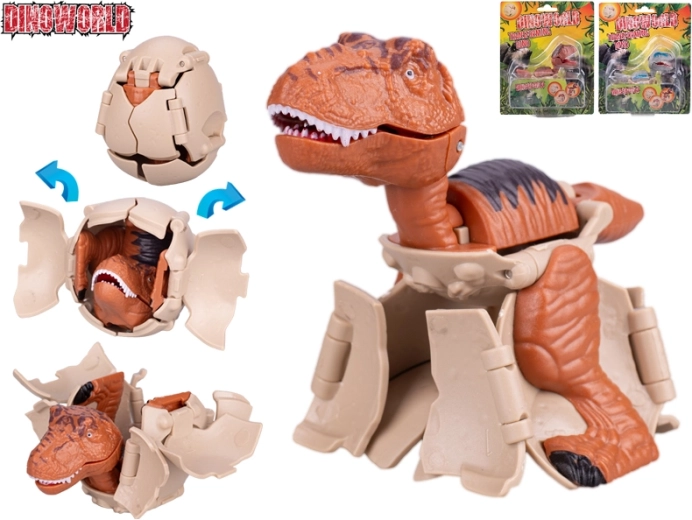 Dinoworld składany interaktywny dinozaur 9,5 cm