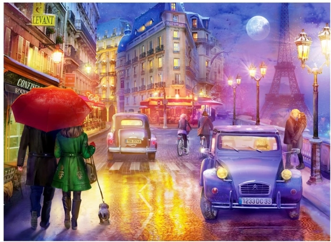 Puzzle Nocny Paryż 1000 elementów