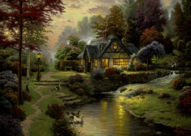 Puzzle Dom w Zatoce 1000 elementów