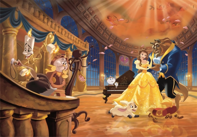 Puzzle Disney Księżniczki – Piękna i Bestia 1000 elementów