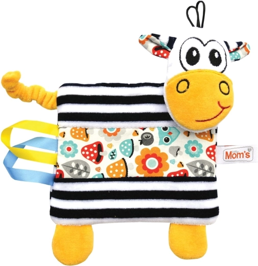 Szelestująca chusteczka sensoryczna zebra Moms Care