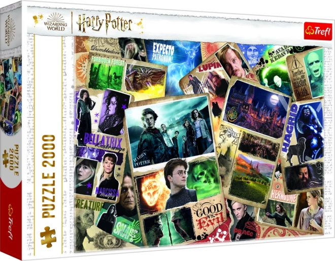 Puzzle 2000 elementów Harry Potter Bohaterowie