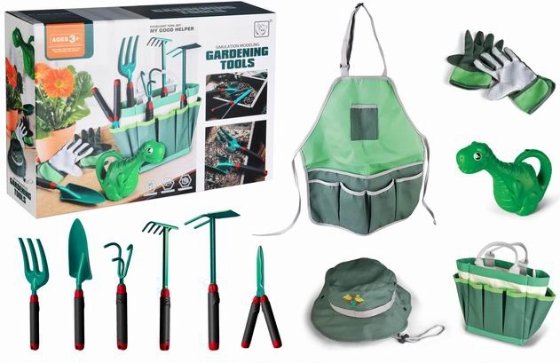 Zestaw ogrodniczy dla małych ogrodników JANOD z konewką