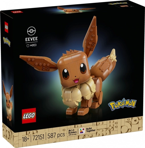LEGO Pokémon Eevee – zestaw konstrukcyjny dla dorosłych