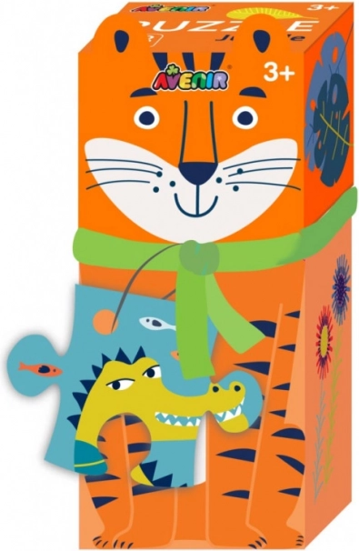 Puzzle 28 elementów – dżungla