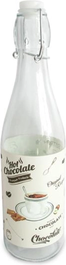 Szklana butelka z zamknięciem patentowym TORO 540 ml Café Bistro