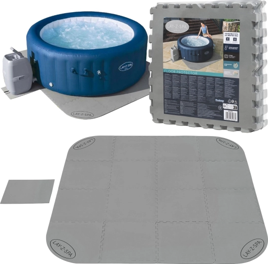 Bestway mata ochronna pod LAY‑Z‑SPA puzzle 196 × 196 cm