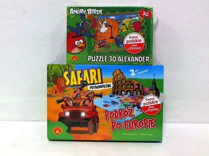 2 gry Safari i podróż po Europie