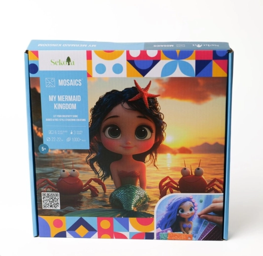 Sekoia mozaikowy zestaw kreatywny My Mermaid Kingdom
