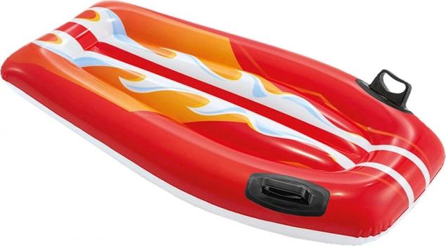 Nadmuchiwana deska z uchwytami dla dzieci Czerwona INTEX