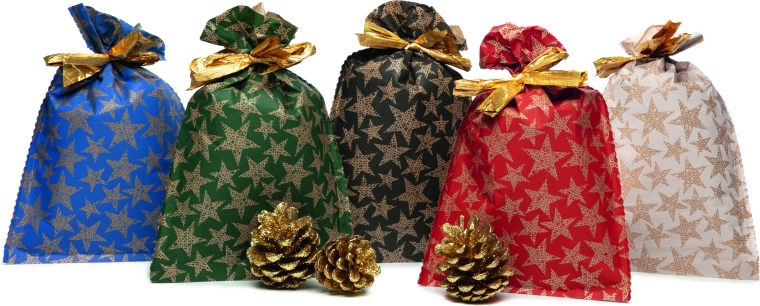 Papierowa torebka Gwiazdy 16x25 cm