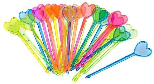 Wykałaczki PARTY COLLECTION, mix kolorów, 30 szt.