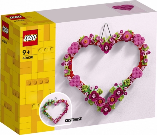 LEGO ozdoba w kształcie serca