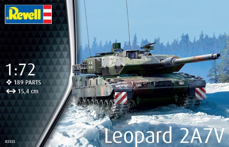 Plastikowy model czołgu Leopard 2A7V 1:72
