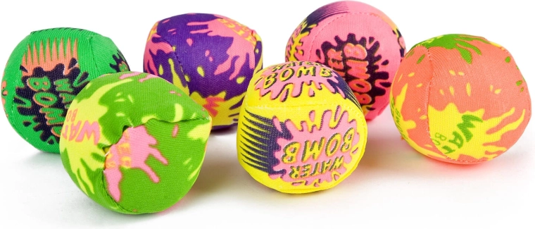 Piłeczki wodne – wodne bomby 5 cm (6 szt.)
