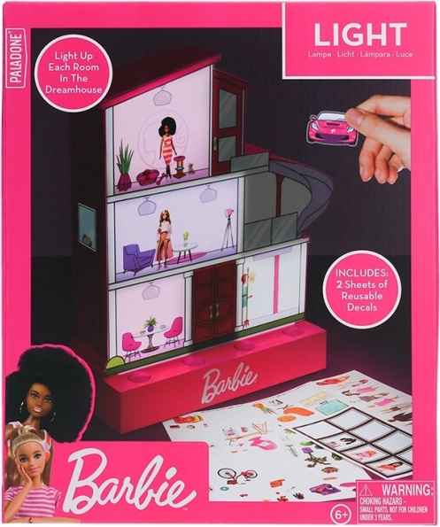 Świecący domek Barbie