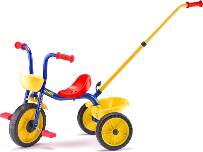 Dziecięcy trójkołowiec Baby Trike z drążkiem do prowadzenia