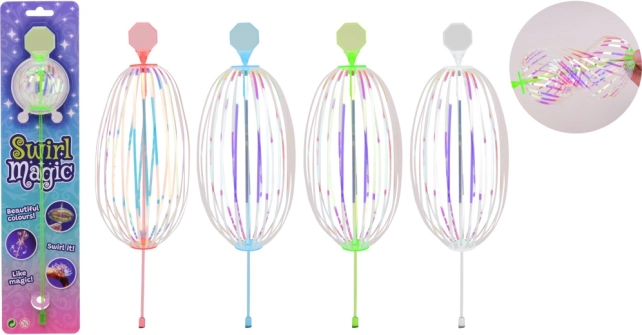Obracająca się różdżka z brokatem