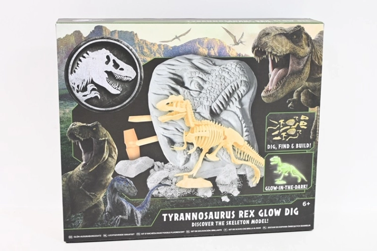 Jurassic World Mały Paleontolog – wykopaliska szkieletu T-Rexa świecącego w ciemności
