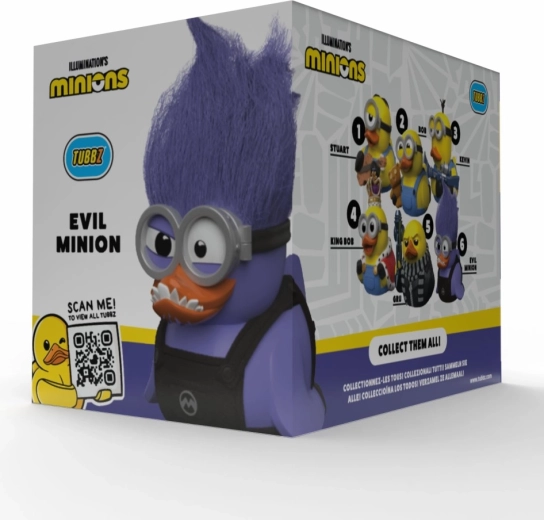 Kolekcjonerska kaczuszka TUBBZ Minions purple - 1 szt.