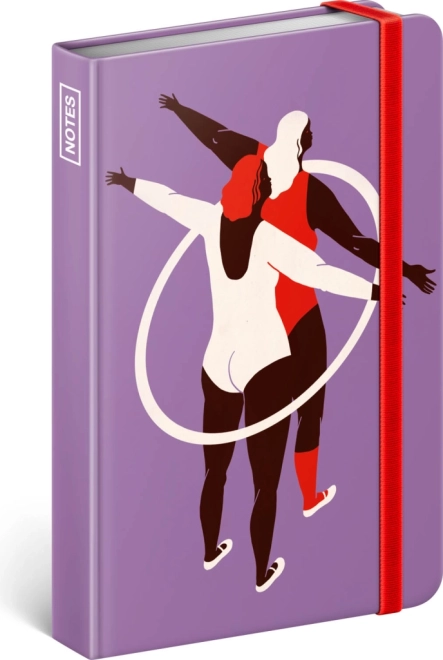 Elegancki notes Tomski & Polanski z liniowanymi stronami