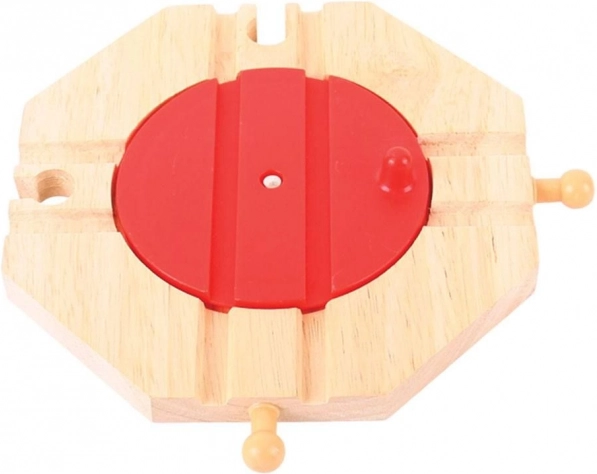 Obrotnica z 4 wyjazdami Bigjigs Rail