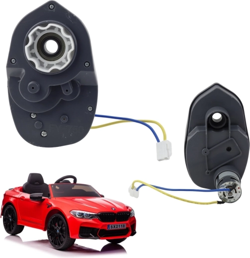 Silnik z przekładnią 24V do elektrycznego auta BMW M5 DRIFT