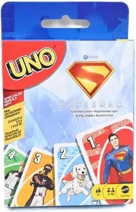 Gra karciana UNO Superman