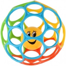 Kolorowa grzechocząca piłeczka dla niemowląt