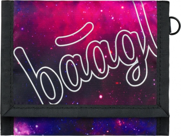 Baagl portfel Galaxy fioletowy